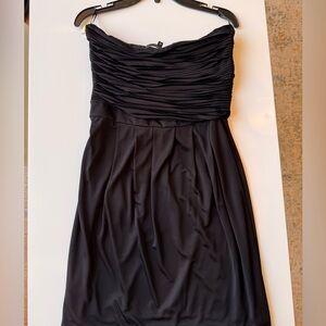 Gucci Black Strapless Mini Dress
